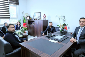 GENCLİK GİRİŞİM VE EĞİTİM DERNEĞİ'N YÖNETİMİ GAZİANTEP ÜNİVERSİTESİ GENELSEKRETER YARDIMCISI HAYIRLI OLSUN ZİYARETİ