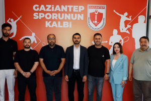 GENÇLİK GİRİŞİM VE EĞİTİM DERNEĞİ AMATÖR SPOR KLÜBLERİ FEDERASYON BAŞKANLIĞINA HAYIRLI OLSUN ZİYARETİ
