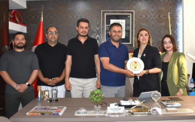GENÇLİK GİRİŞİM VE EĞİTİM DERNEĞİNDEN UGC GAZİANTEP TEMSİLCİSİ ASLI ASLAN EMEKTAR'A ZİYARET