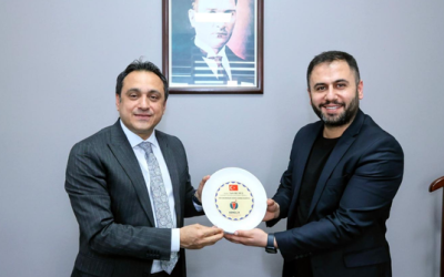 GENCLİK GİRİŞİM VE EĞİTİM DERNEĞİ'N YÖNETİMİ GAZİANTEP ÜNİVERSİTESİ GENELSEKRETER YARDIMCISI HAYIRLI OLSUN ZİYARETİ