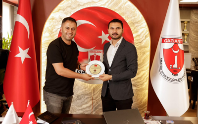 GENÇLİK GİRİŞİM VE EĞİTİM DERNEĞİ AMATÖR SPOR KLÜBLERİ FEDERASYON BAŞKANLIĞINA HAYIRLI OLSUN ZİYARETİ