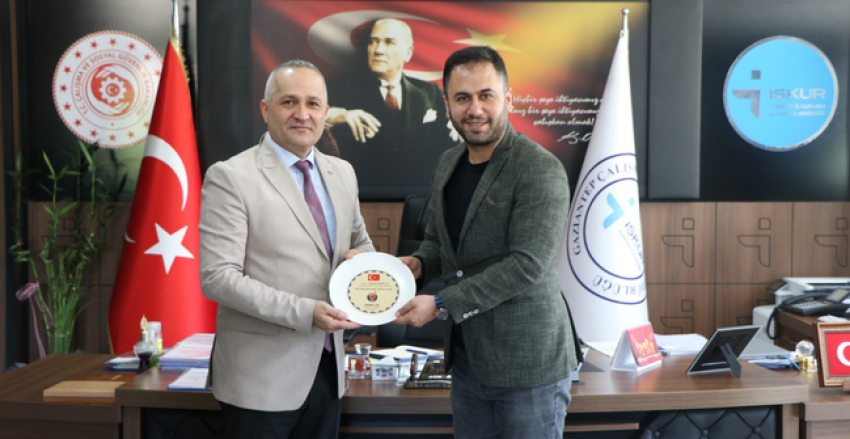 GAZİANTEP İŞLKUR İL MÜDÜRLÜĞÜNE HAYIRLI OLSUN ZİYARETİ