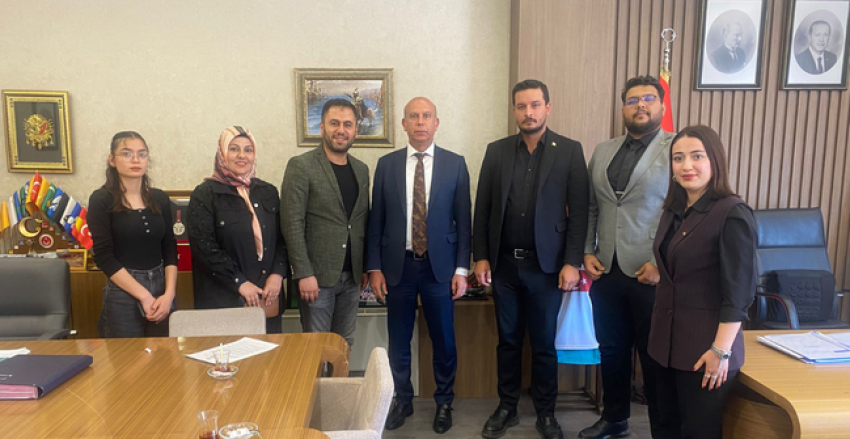 GENÇLİK GİRİŞİM VE EĞİTİM DERNEĞİ OLARAK GAZİANTEP BÜYÜKŞEHİR BELEDİYE BAŞKAN VEKİLİNE ZİYARET 