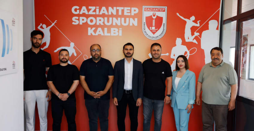 GENÇLİK GİRİŞİM VE EĞİTİM DERNEĞİ AMATÖR SPOR KLÜBLERİ FEDERASYON BAŞKANLIĞINA HAYIRLI OLSUN ZİYARETİ