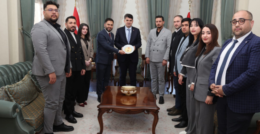 GENCLİK GİRİŞİM VE EĞİTİM DERNEĞİ KİLİS VALİLİĞİ'NE ZİYARET