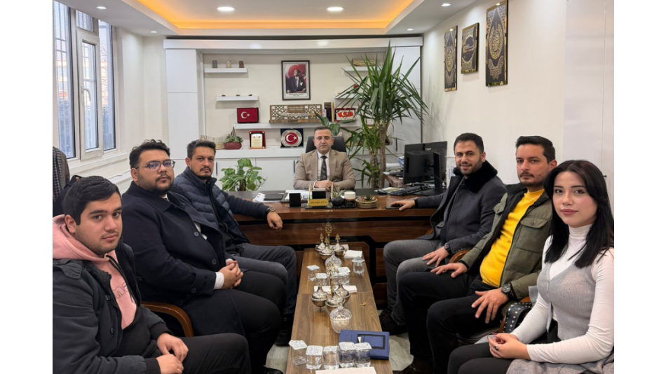 GAZİANTEP ASR-İ MEZARLIK MÜDÜRLÜĞÜNE ZİYARE