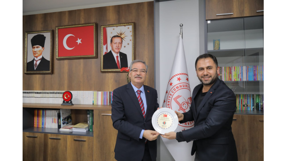 GAZİANTEP İL MİİLLİ EĞİTİM MÜDÜRLÜĞÜNE HAYIRLI OLSUN ZİYARETİ