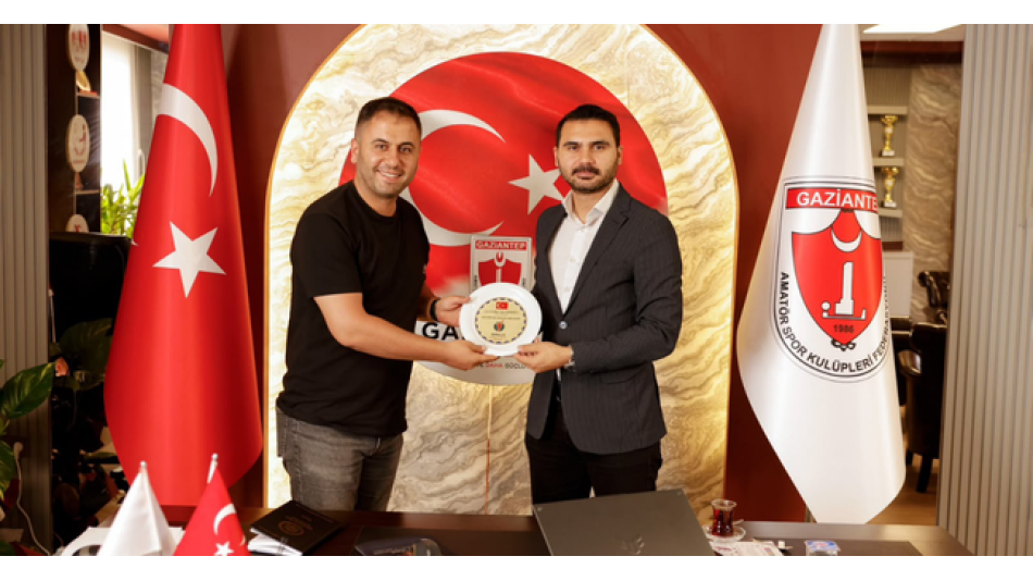 GENÇLİK GİRİŞİM VE EĞİTİM DERNEĞİ AMATÖR SPOR KLÜBLERİ FEDERASYON BAŞKANLIĞINA HAYIRLI OLSUN ZİYARETİ